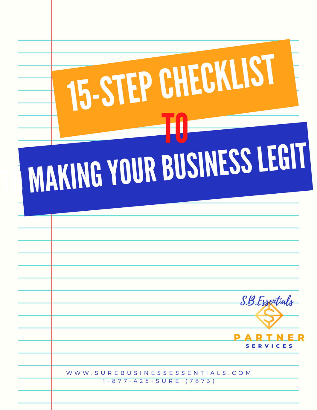 15 STEP CHECKLIST TO MAKING YOUR BUSINESS LEGIT